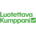 Luotettava kumppani logo